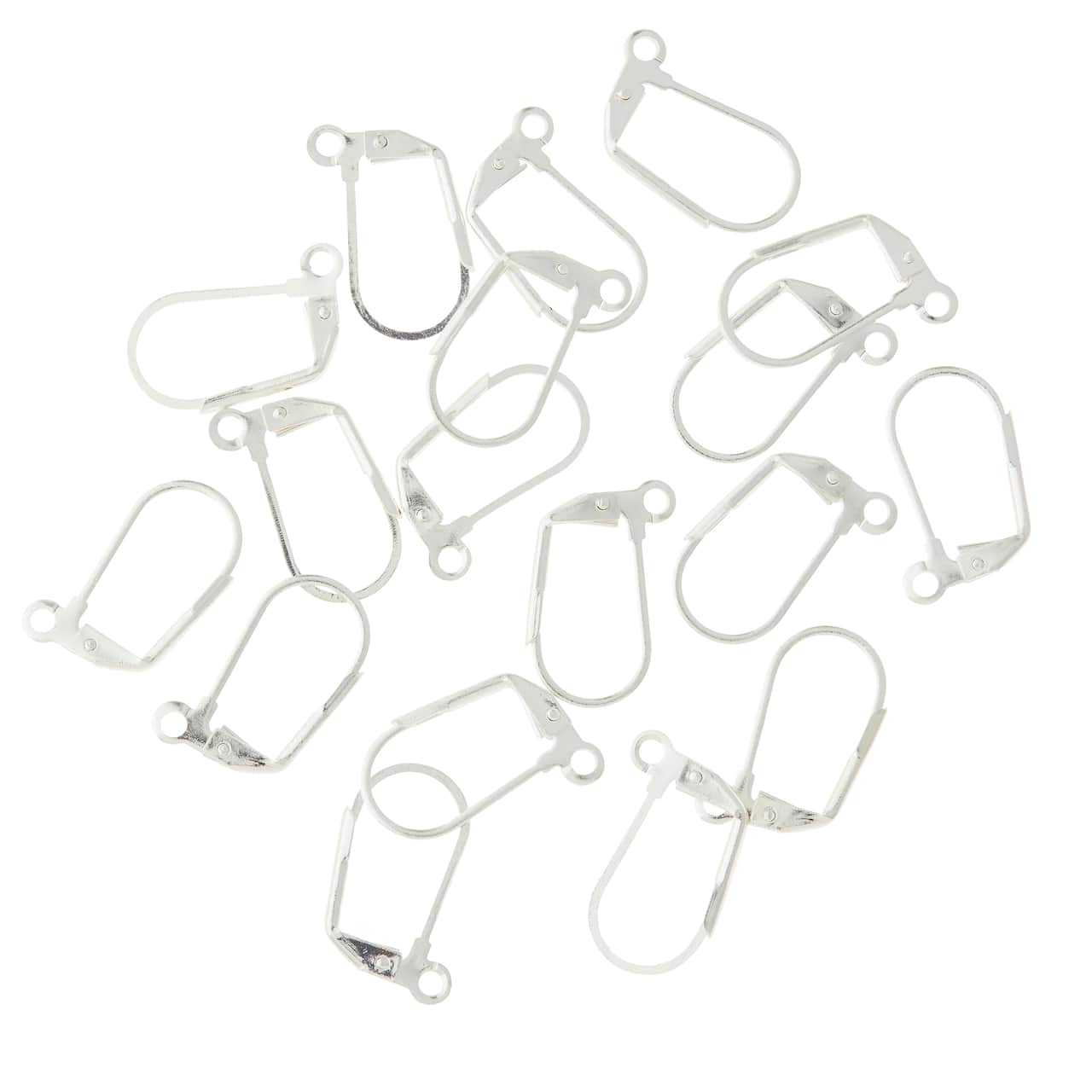 12 Packs: 18 ct. (216 total) Lever Back Earrings with Drop by Bead Landing&#x2122;